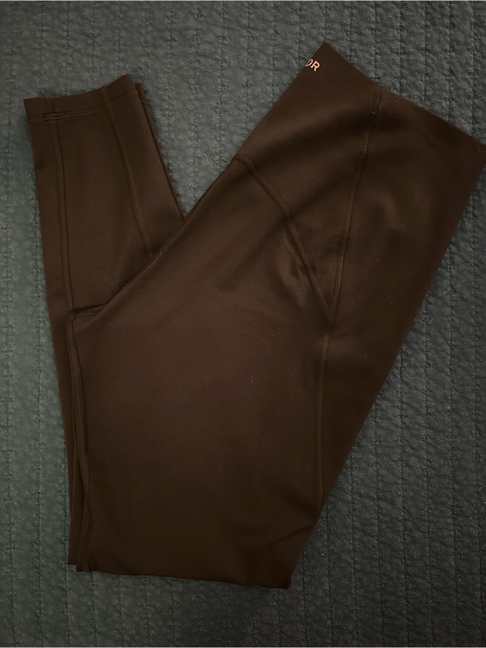 Black LNDR High-Waist Women's Active Leggings Tights Workout Pants XL